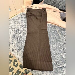 LOFT Ladies Black Pinstripe Dress Pants